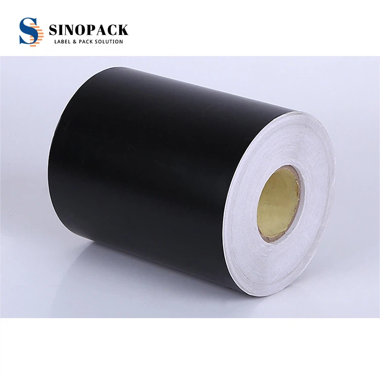 Black PVC Vinyl Sticker