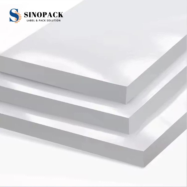 Glossy White PET Laser Print