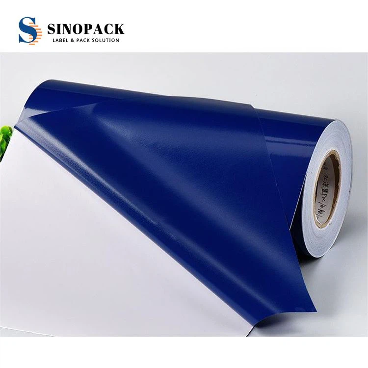 Printing Blue PVC Vinyl Sticker