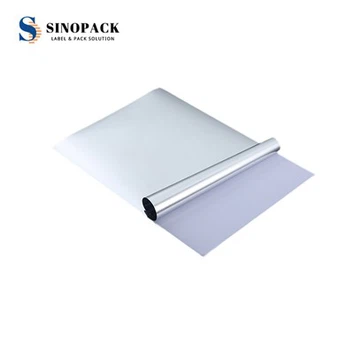 Matte Silver Polyester Stiker Sheets